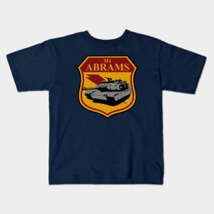 M1 Abrams Patch Kids T-Shirt
